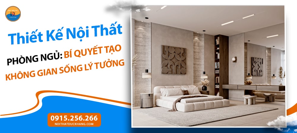 Thiết Kế Nội Thất Phòng Ngủ: Bí Quyết Tạo Không Gian Sống Lý Tưởng