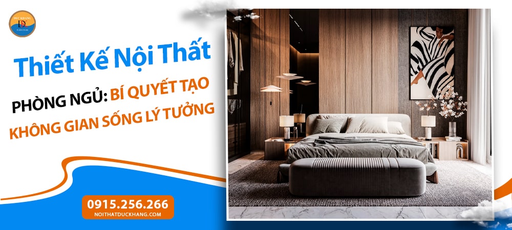 Thiết Kế Nội Thất Phòng Ngủ: Bí Quyết Tạo Không Gian Sống Lý Tưởng