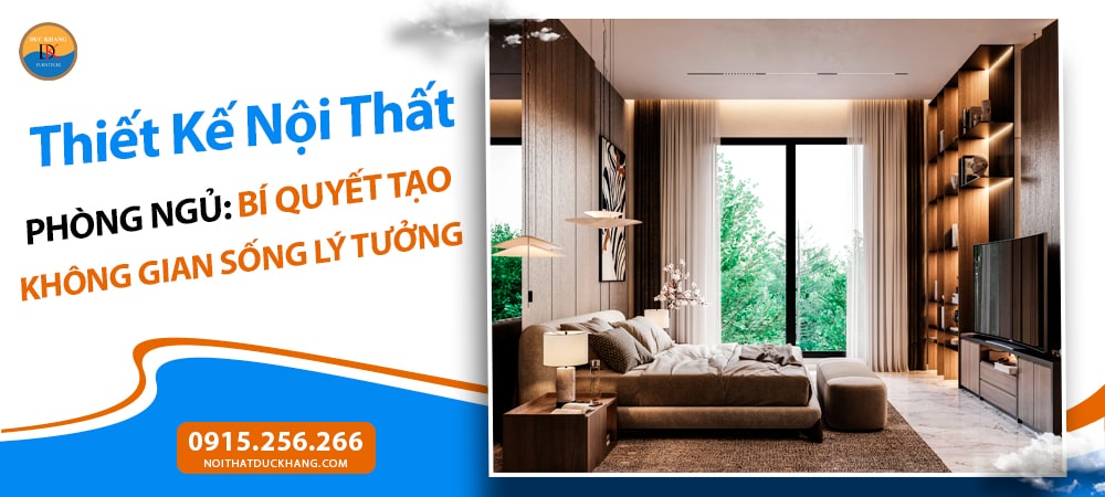 Thiết Kế Nội Thất Phòng Ngủ: Bí Quyết Tạo Không Gian Sống Lý Tưởng