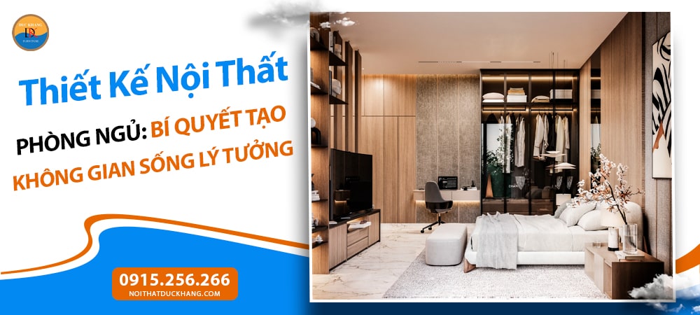 Thiết Kế Nội Thất Phòng Ngủ: Bí Quyết Tạo Không Gian Sống Lý Tưởng