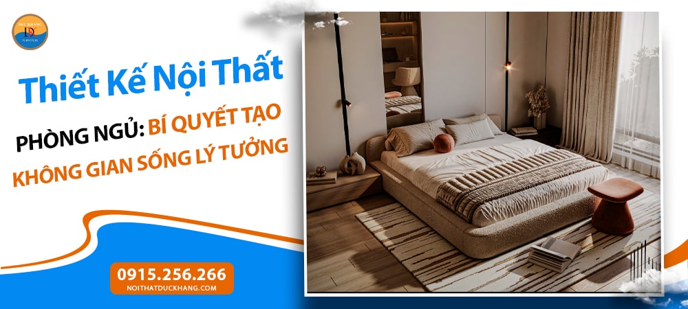 Thiết Kế Nội Thất Phòng Ngủ: Bí Quyết Tạo Không Gian Sống Lý Tưởng
