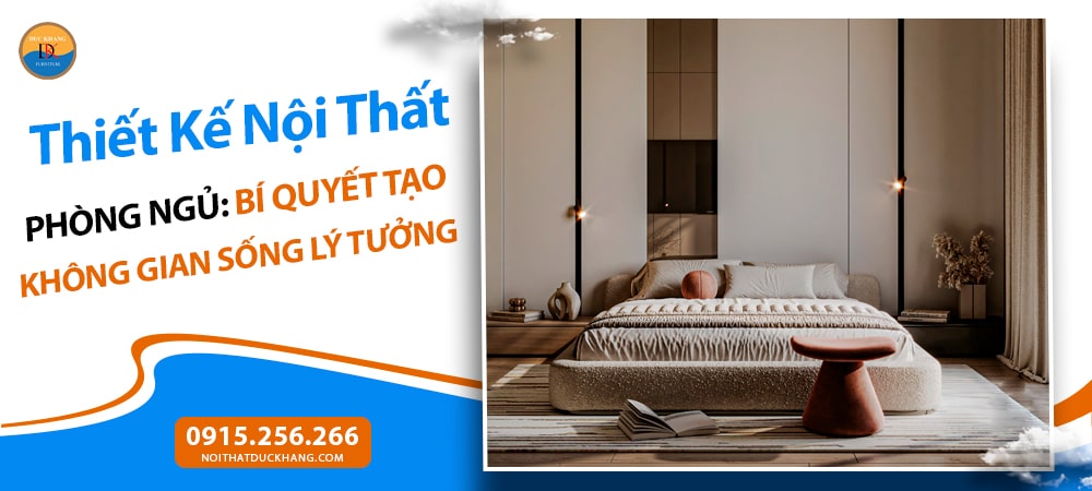 Thiết Kế Nội Thất Phòng Ngủ: Bí Quyết Tạo Không Gian Sống Lý Tưởng