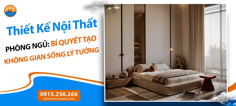 Thiết Kế Nội Thất Phòng Ngủ: Bí Quyết Tạo Không Gian Sống Lý Tưởng
