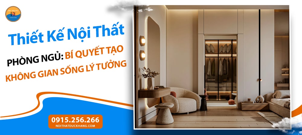 Thiết Kế Nội Thất Phòng Ngủ: Bí Quyết Tạo Không Gian Sống Lý Tưởng