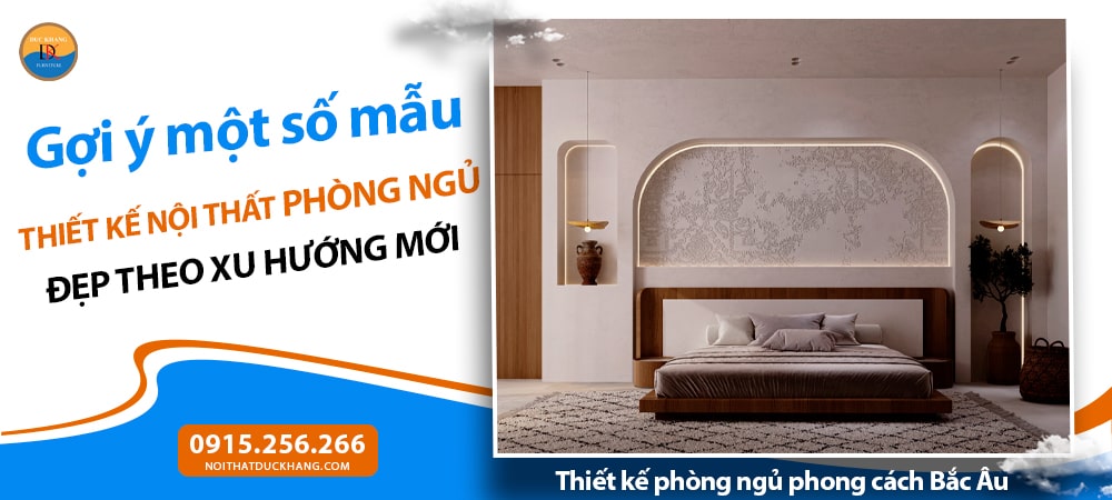 Thiết kế phòng ngủ phong cách Bắc Âu (Scandinavian)