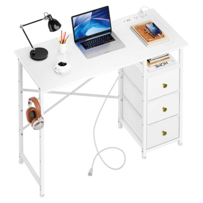 Bàn làm việc tại nhà chân sắt sơn tĩnh điện bền bỉ BTNDK25