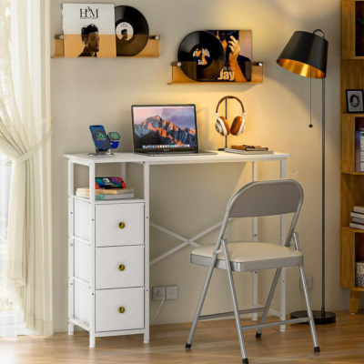 Bàn làm việc tại nhà chân sắt sơn tĩnh điện bền bỉ BTNDK25