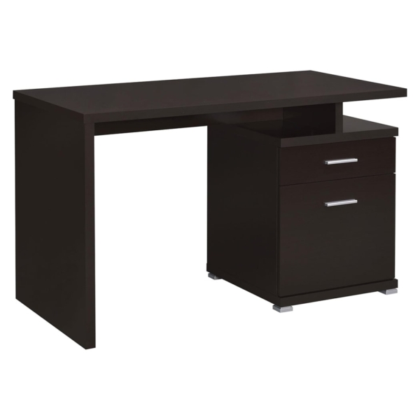Bàn làm việc tại nhà bằng gỗ tích hợp tủ hồ sơ lưu trữ tiện lợi BTNDK27