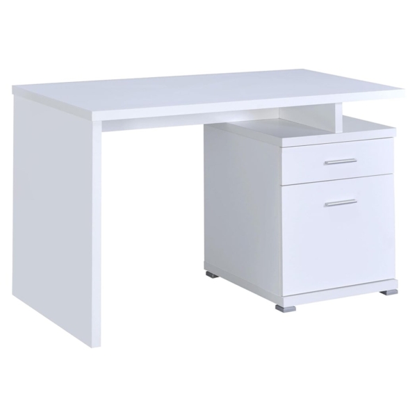 Bàn làm việc tại nhà bằng gỗ tích hợp tủ hồ sơ lưu trữ tiện lợi BTNDK27