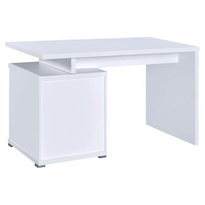 Bàn làm việc tại nhà bằng gỗ tích hợp tủ hồ sơ lưu trữ tiện lợi BTNDK27