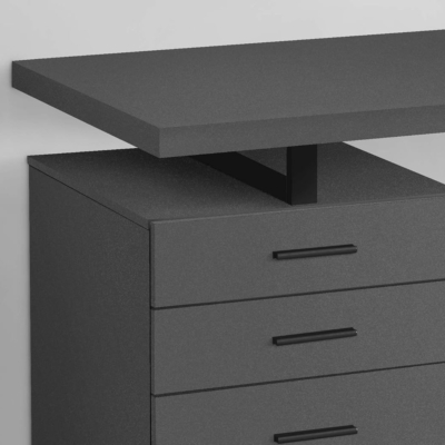 Bàn làm việc tại nhà bằng gỗ tích hợp tủ hồ sơ lưu trữ tiện lợi BTNDK27