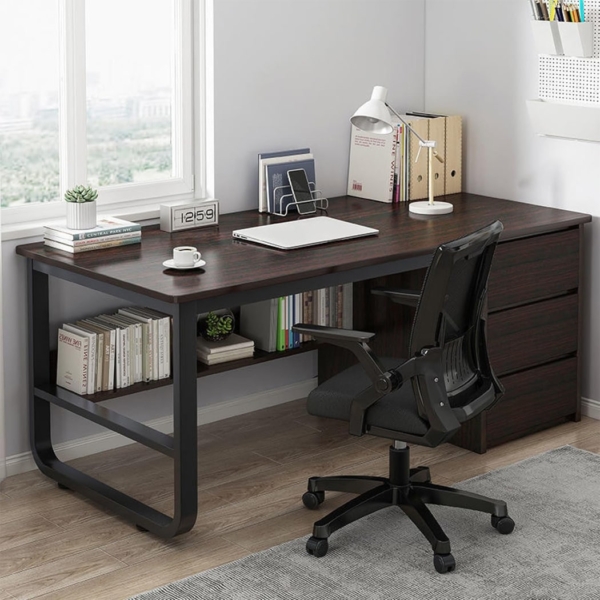 Bàn làm việc tại nhà tích hợp tủ lưu trữ 3 ngăn kéo hiện đại BTNDK31