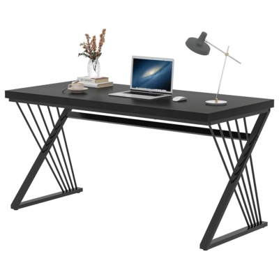 Bàn làm việc tại nhà nhỏ gọn chữ Z, mặt gỗ công nghiệp BTNDK33