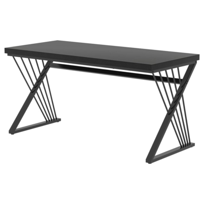 Bàn làm việc tại nhà nhỏ gọn chữ Z, mặt gỗ công nghiệp BTNDK33