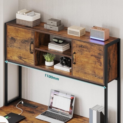 Bàn làm việc tại nhà chữ L rộng rãi, kèm tủ đựng đồ đa năng BTNDK36