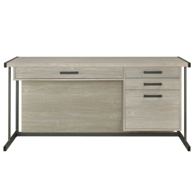 Bàn làm việc tại nhà bằng gỗ khung thép sơn tĩnh điện độc đáo BTNDK46