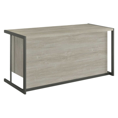 Bàn làm việc tại nhà bằng gỗ khung thép sơn tĩnh điện độc đáo BTNDK46