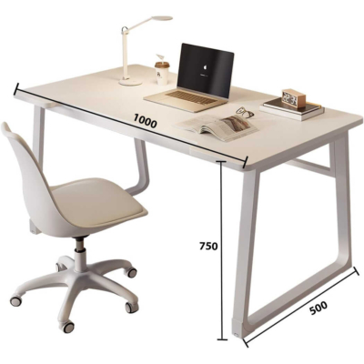Bàn làm việc tại nhà hiện đại, chân sắt hộp sơn tĩnh điện BTNDK49