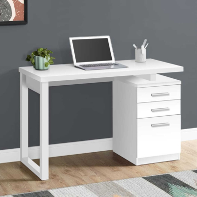 Bàn làm việc tại nhà đẹp kết hợp tủ lưu trữ 3 ngăn kéo BTNDK50