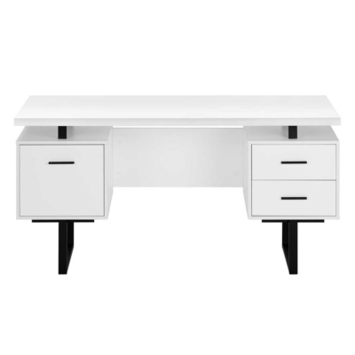 Bàn làm việc tại nhà chân sắt chữ U lạ mắt kết hợp tủ lưu trữ BTNDK51