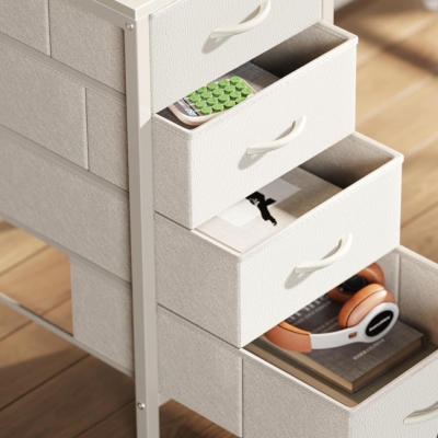 Bàn làm việc tại nhà thông minh, chân sắt kèm tủ lưu trữ 4 ngăn BTNDK60