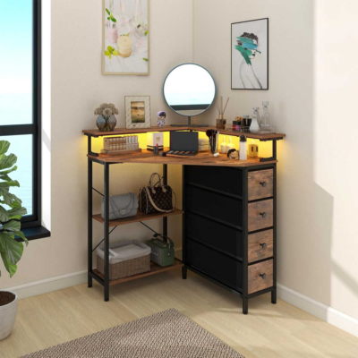 Bàn làm việc tại nhà độc đáo, dáng tam giác cho không gian nhỏ BTNDK61