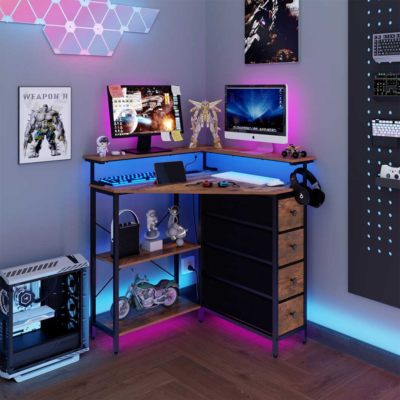 Bàn làm việc tại nhà độc đáo, dáng tam giác cho không gian nhỏ BTNDK61