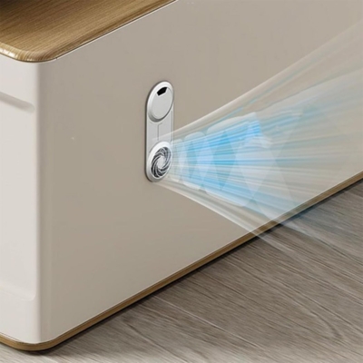 Bàn giám đốc cao cấp bằng gỗ kèm tủ phụ đa năng DKFBGD110