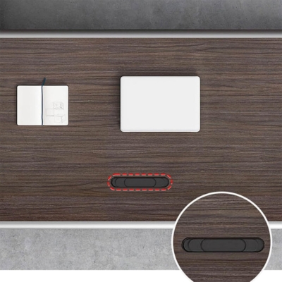 Bàn giám đốc bằng gỗ trang trí nổi bật kèm tủ phụ DKFBGD116