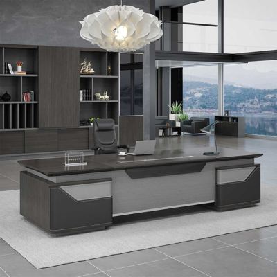 Bàn giám đốc kèm tủ phụ dạng rời tiện lợi DKFBGD95