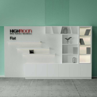 Tủ giám đốc đẹp hiện đại, kệ trang trí độc đáo DKTGD40