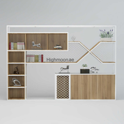 Tủ giám đốc khung sắt sơn tĩnh điện, kết hợp kệ chữ X độc đáo DKTGD45