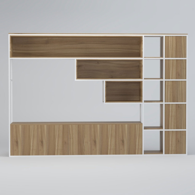 Tủ giám đốc khung sắt hiện đại, trang trí đẹp mắt DKTGD47