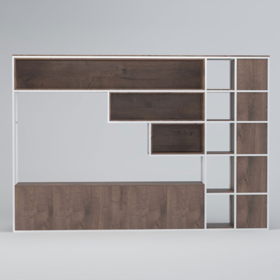 Tủ giám đốc khung sắt hiện đại, trang trí đẹp mắt DKTGD47