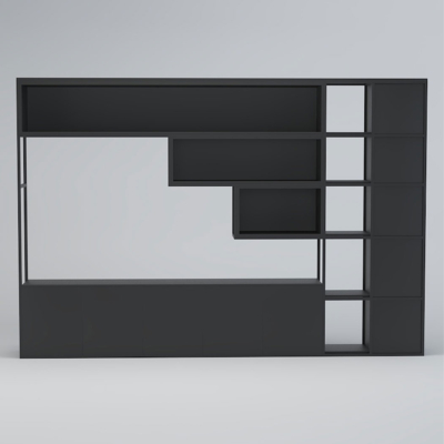 Tủ giám đốc khung sắt hiện đại, trang trí đẹp mắt DKTGD47