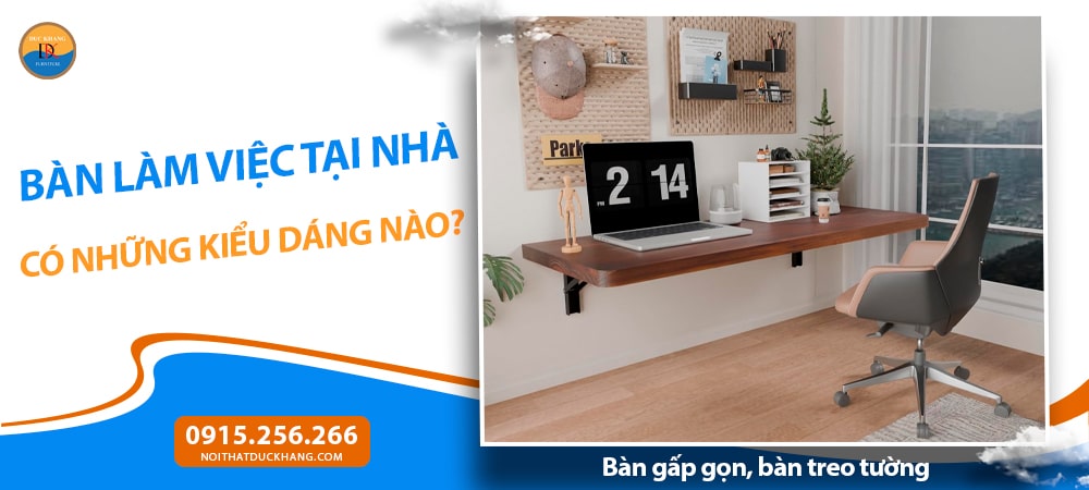 Bàn gấp gọn, bàn treo tường - Giải pháp cho nhà nhỏ Bàn gấp gọn, bàn treo tường - Giải pháp cho nhà nhỏ