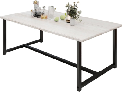 Bàn cà phê phòng khách chữ nhật, chân sắt sơn tĩnh điện BPK04