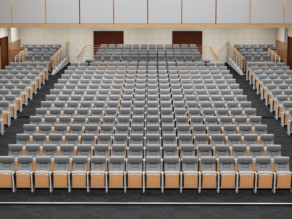 Thiết kế thi công nội thất hội trường toàn quốc