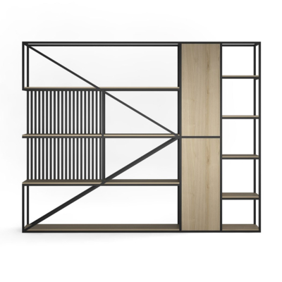 Tủ giám đốc khung sắt sơn tĩnh điện nghệ thuật DKTGD48