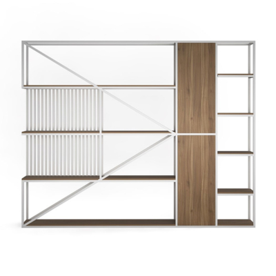 Tủ giám đốc khung sắt sơn tĩnh điện nghệ thuật DKTGD48