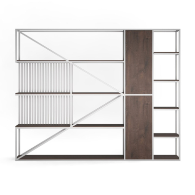 Tủ giám đốc khung sắt sơn tĩnh điện nghệ thuật DKTGD48