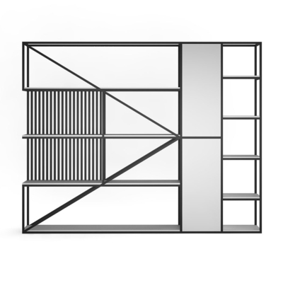 Tủ giám đốc khung sắt sơn tĩnh điện nghệ thuật DKTGD48