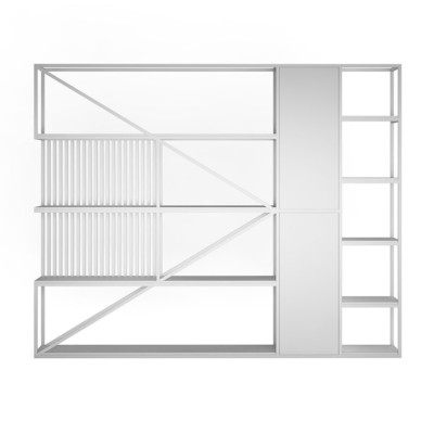 Tủ giám đốc khung sắt sơn tĩnh điện nghệ thuật DKTGD48