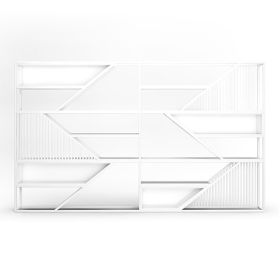 Tủ giám đốc khung thép sơn tĩnh điện kết hợp gỗ, kiểu dáng ấn tượng DKTGD52