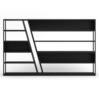 Tủ giám đốc khung thép sơn tĩnh điện kiểu dáng chéo phá cách DKTGD54