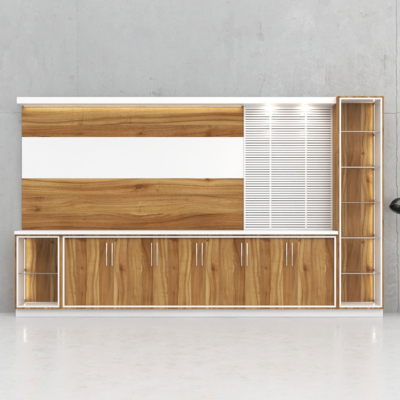 Tủ giám đốc cửa trượt hiện đại kết hợp hệ đèn LED cao cấp DKTGD56