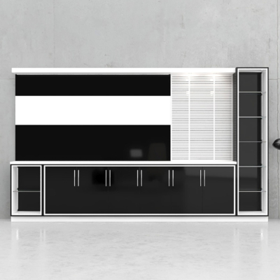 Tủ giám đốc cửa trượt hiện đại kết hợp hệ đèn LED cao cấp DKTGD56