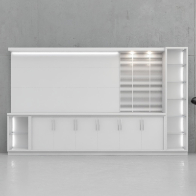 Tủ giám đốc cửa trượt hiện đại kết hợp hệ đèn LED cao cấp DKTGD56