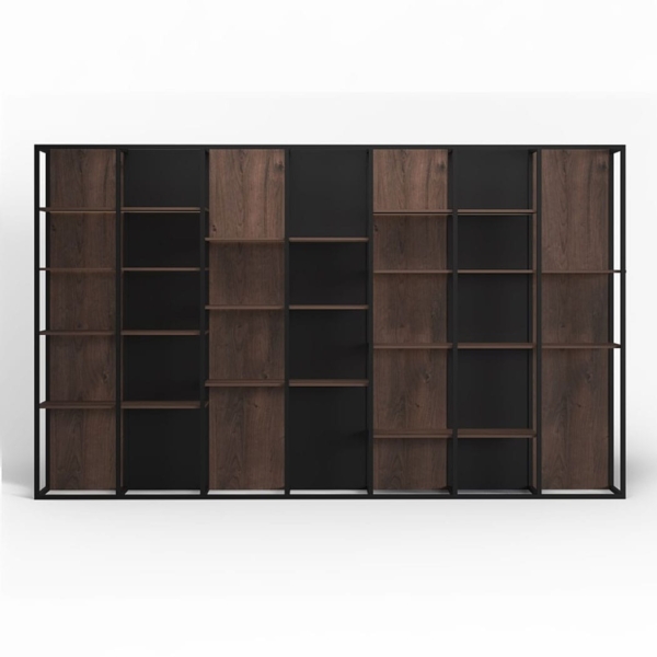 Tủ giám đốc khung sắt kết hợp gỗ công nghiệp bền bỉ DKTGD62
