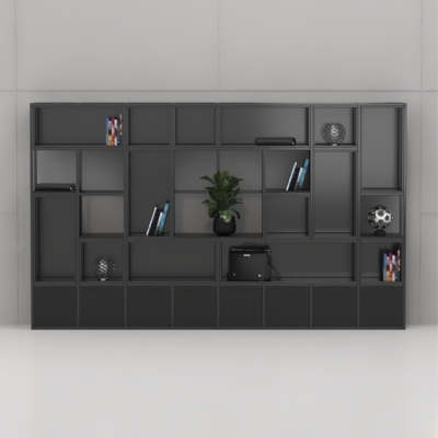 Tủ giám đốc sang trọng tích hợp đèn LED hiện đại DKTGD66